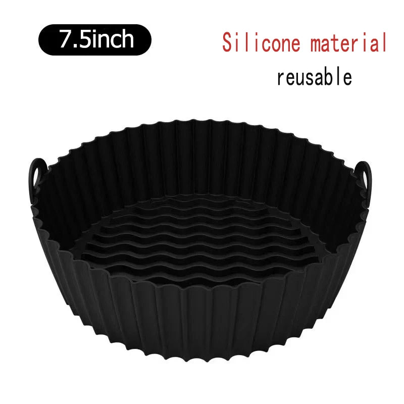 50x Backpapier für Heißluftfritteuse / Antihaft Airfryer Einlagen
