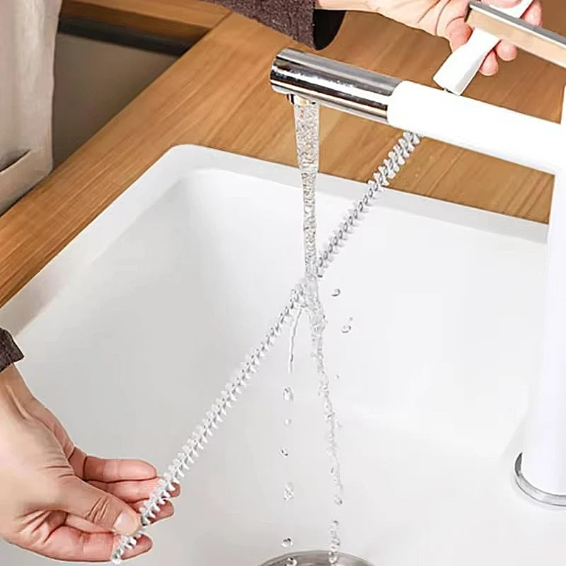 Abflussreiniger Spirale 45cm / Entfernt Haare & Verstopfung