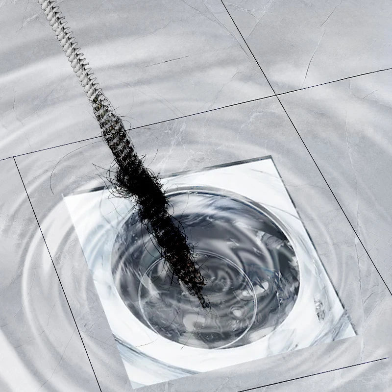 Abflussreiniger Spirale 45cm / Entfernt Haare & Verstopfung